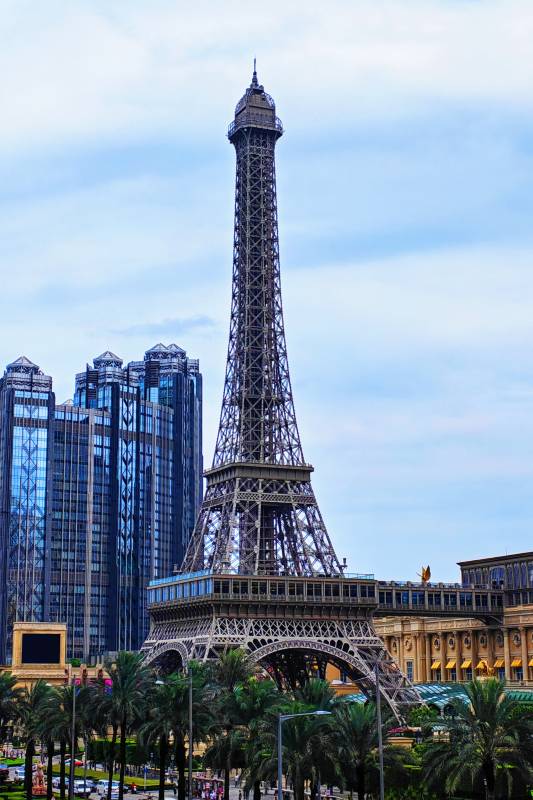 澳门埃菲尔铁塔风光图片