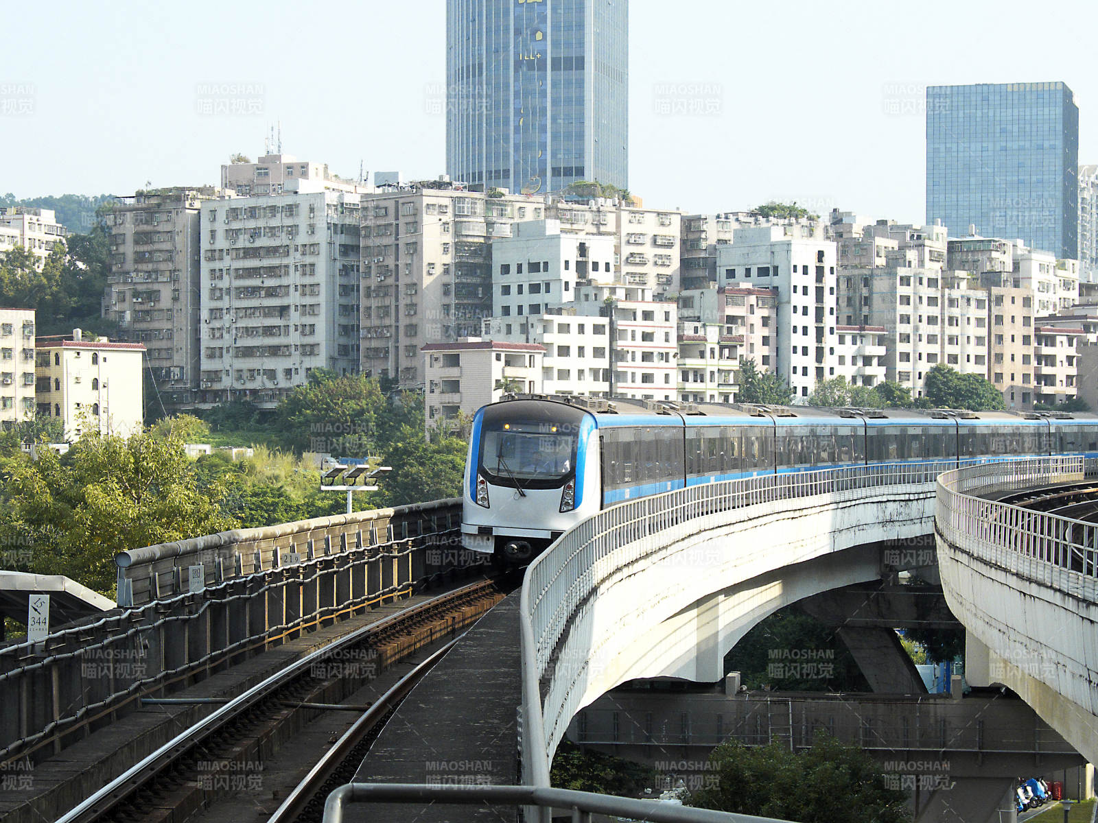 深圳城市景观与轨道交通图片