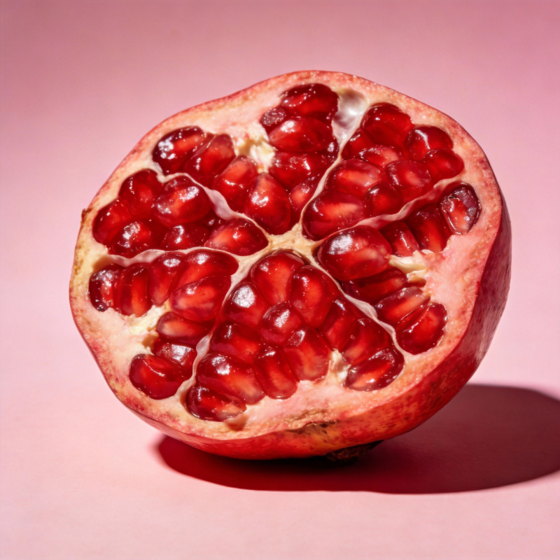 石榴切面特写图片
