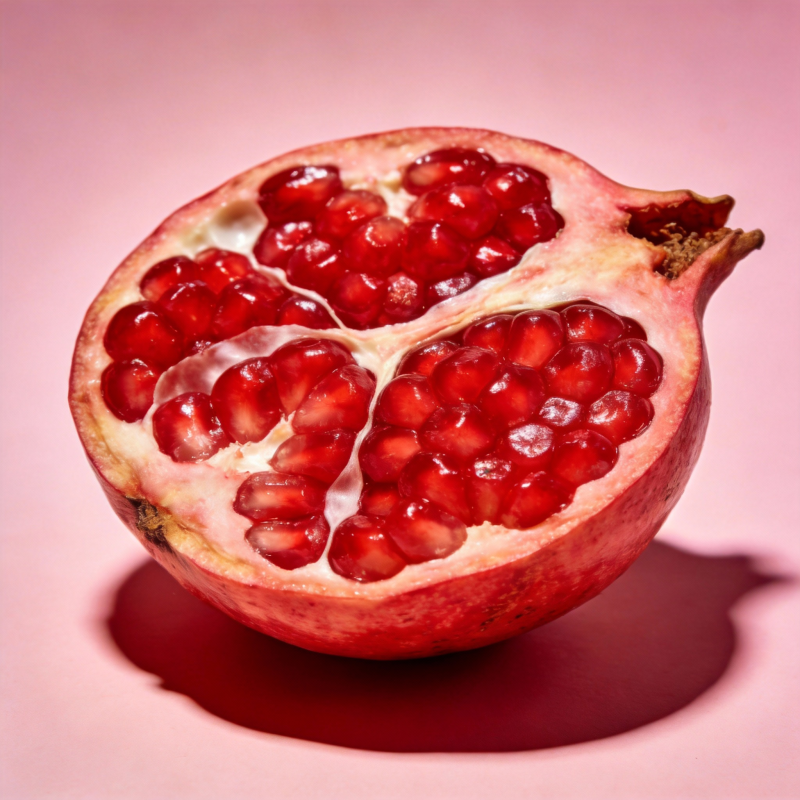 石榴切面特写图片