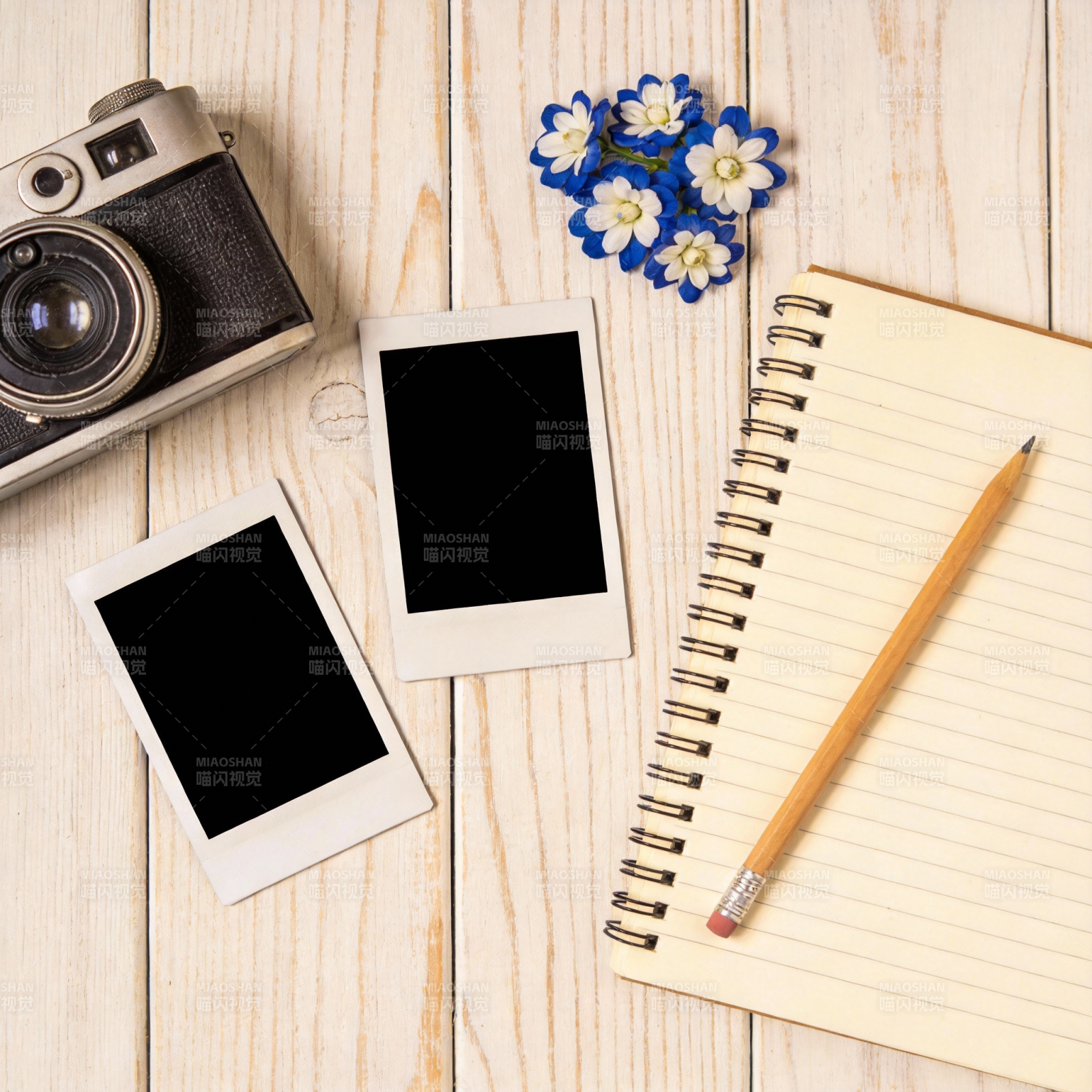 复古摄影与笔记时光图片