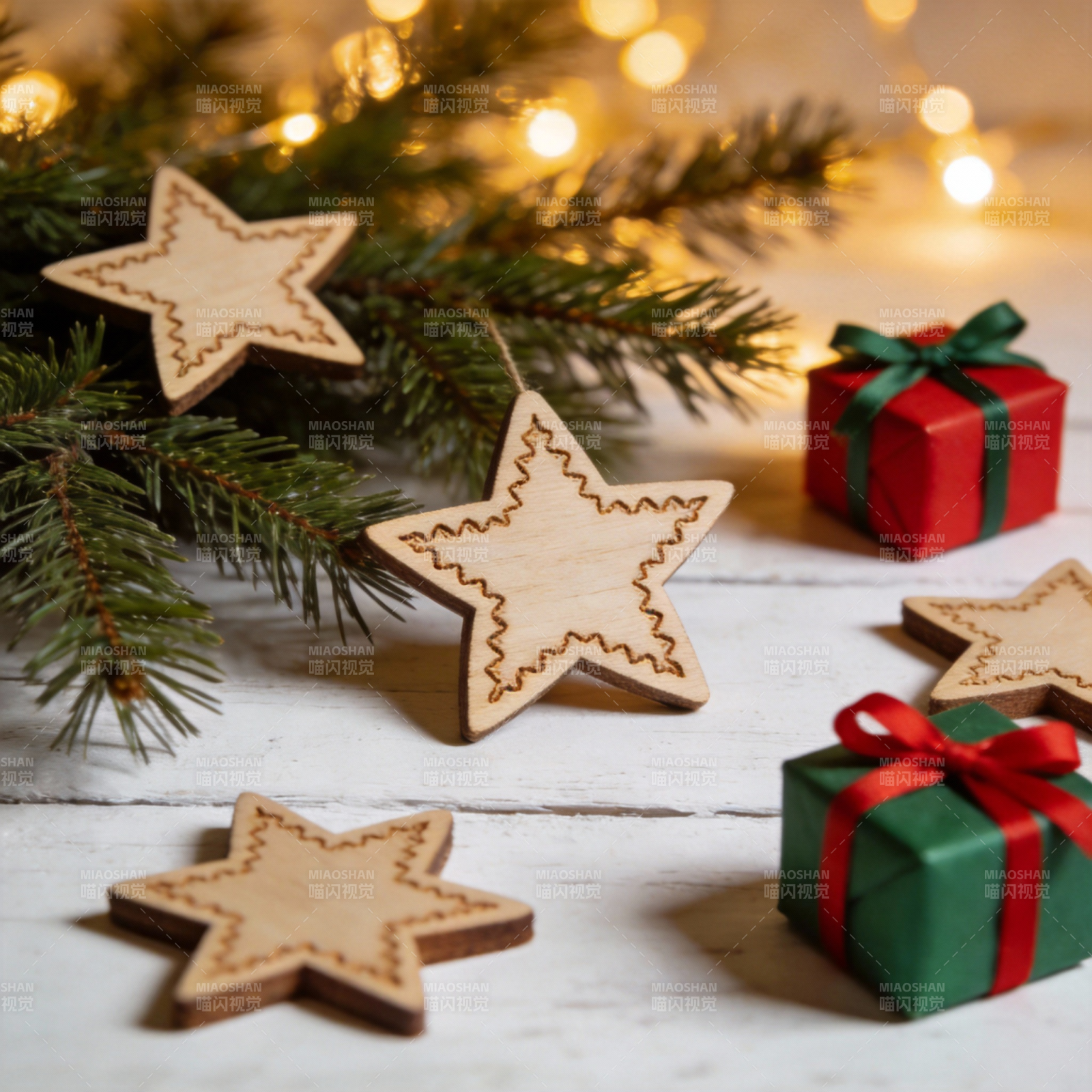 圣诞星饰礼盒图片