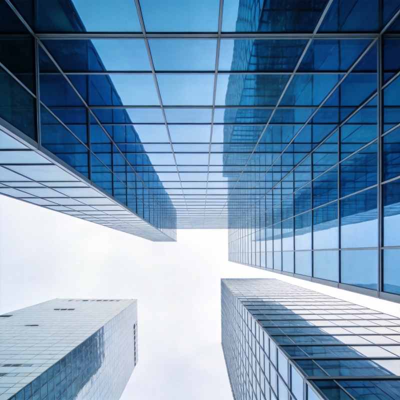 摩天大楼仰视图图片