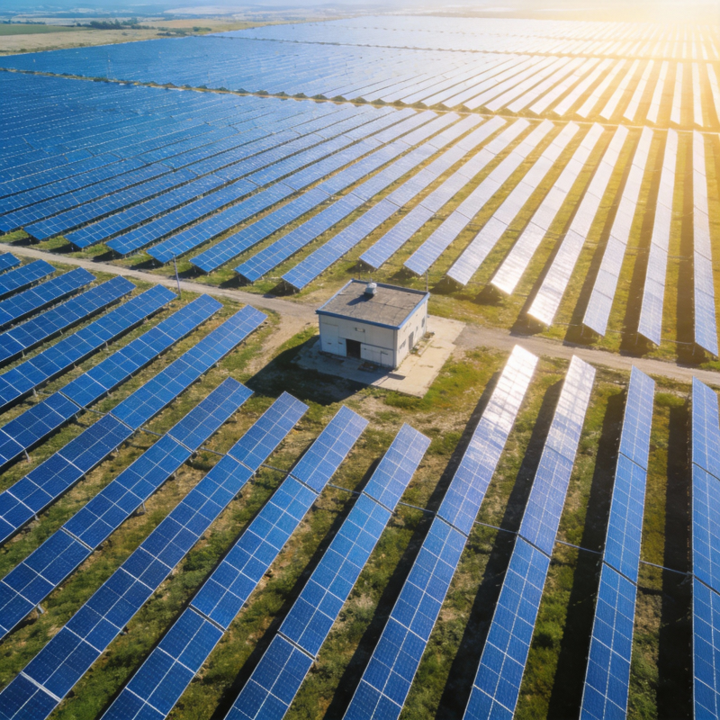 光伏电站航拍图片