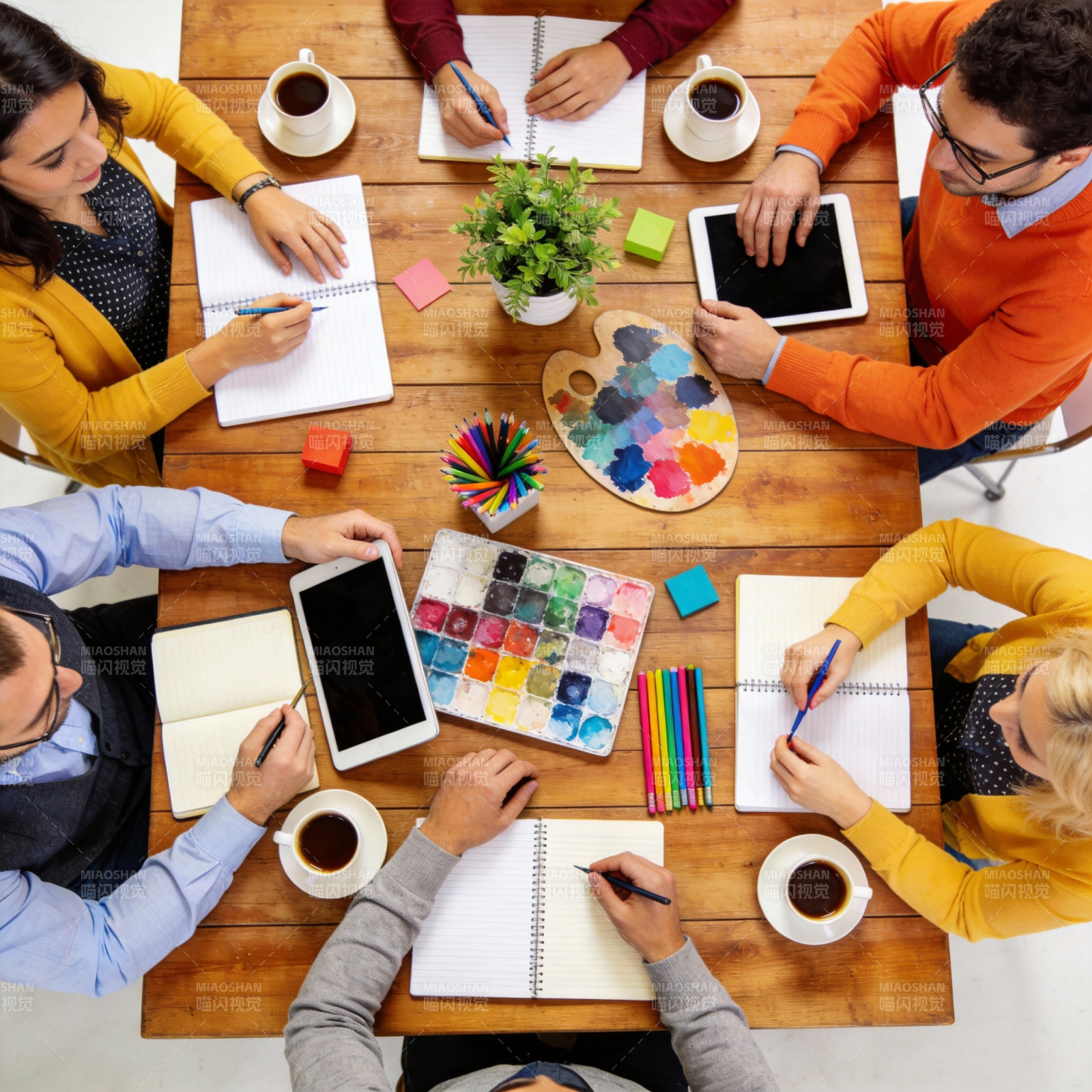 团队创意协作图片