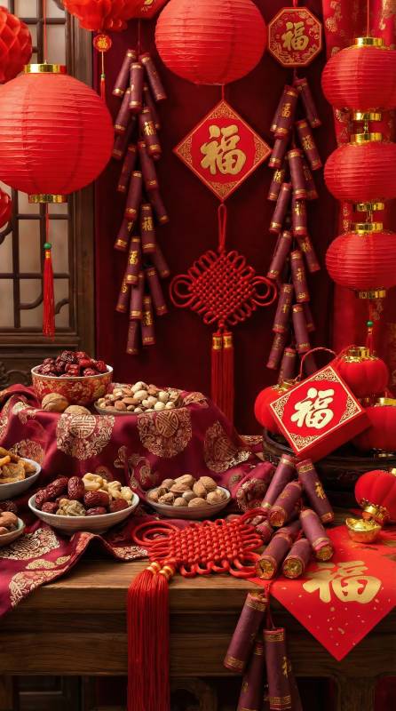 新春佳节喜庆图图片