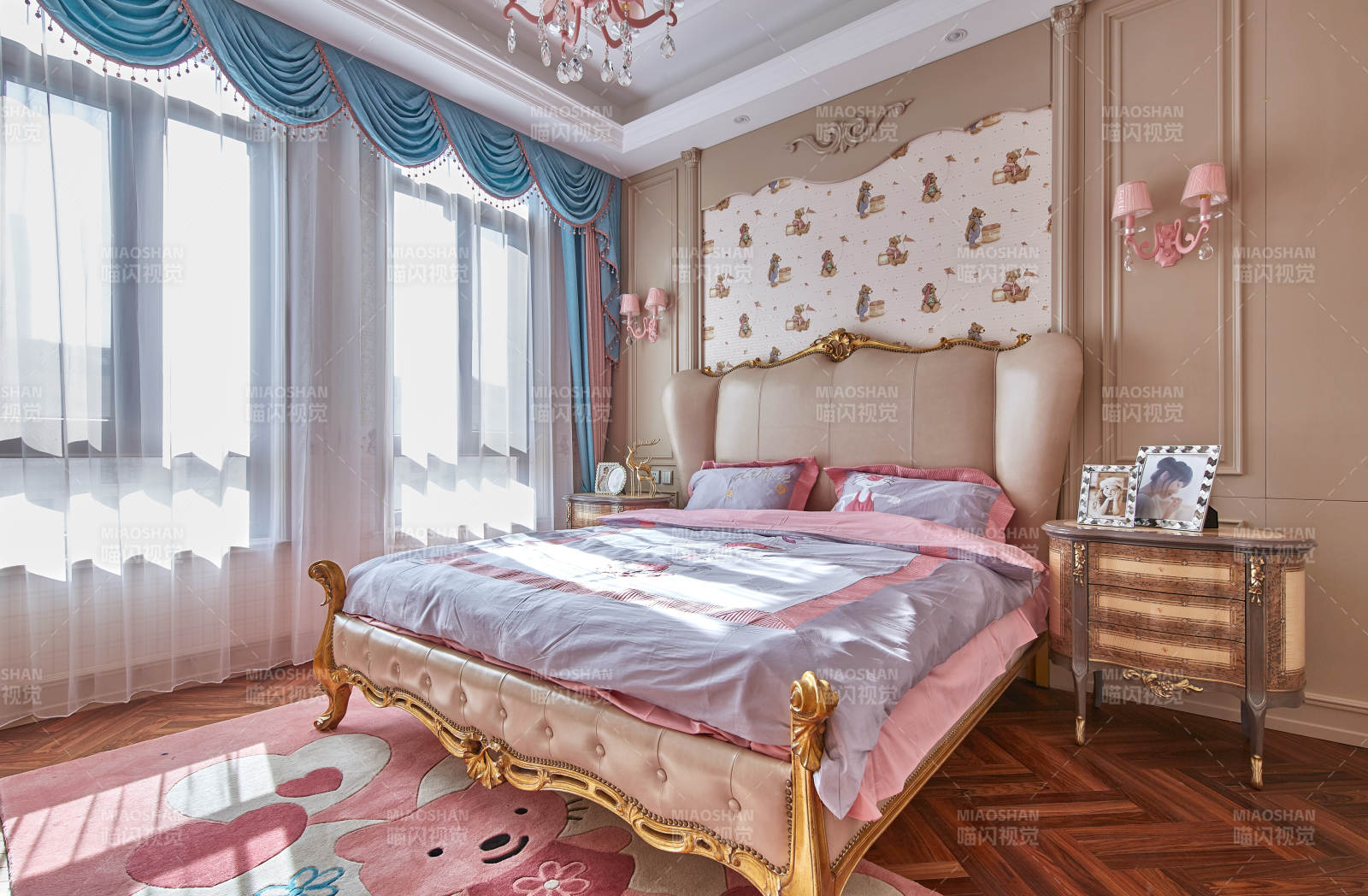 梦幻公主卧室图片