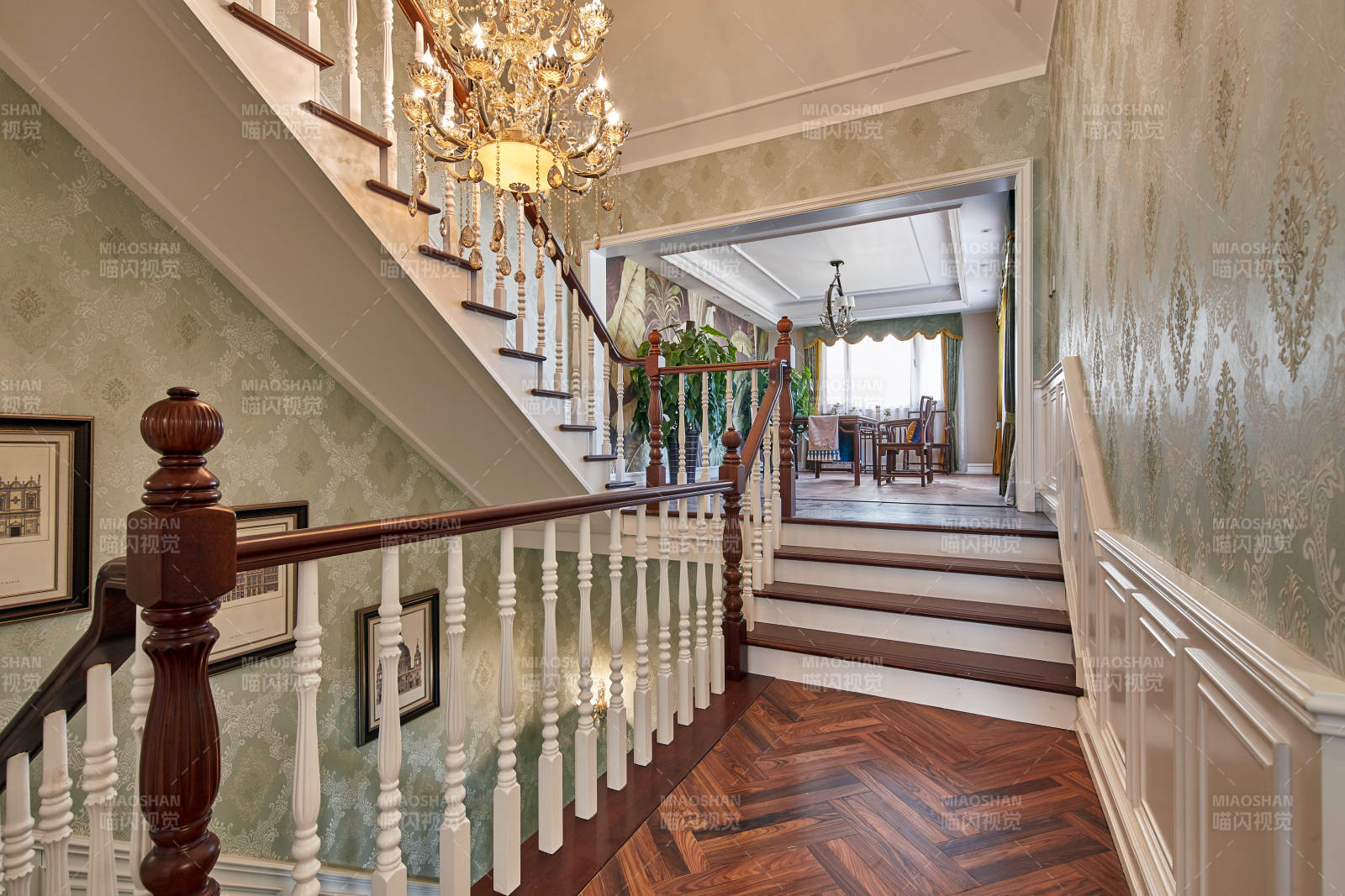 典雅楼梯间图片