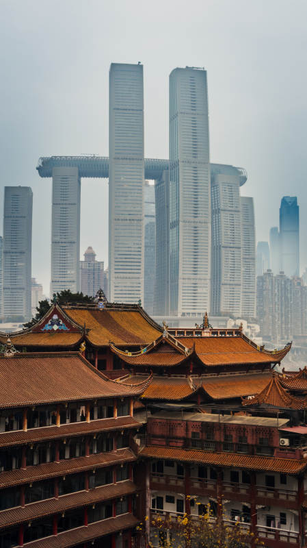 重庆来福士图片