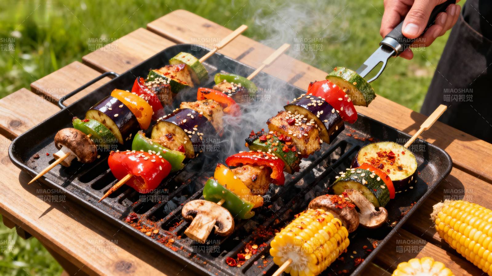烤串飘香 美味尽享图片