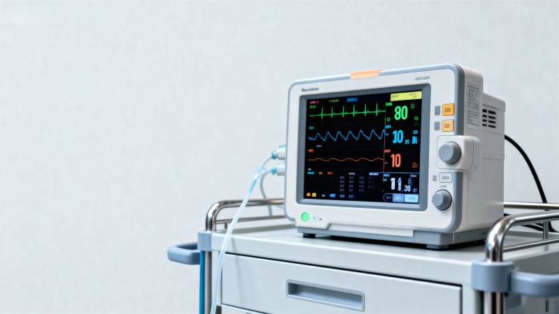 医疗监护仪显示生命体征图片