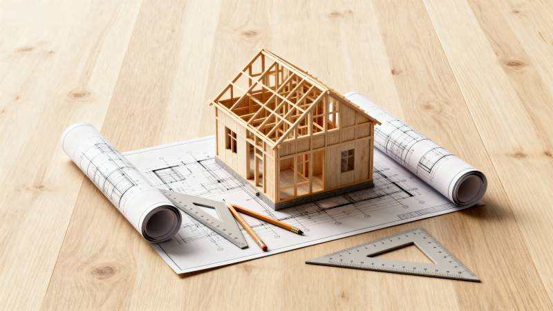 建筑模型与图纸图片