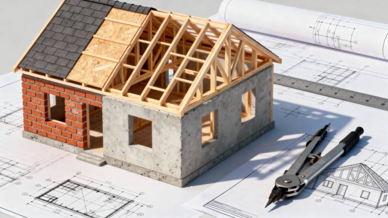 建筑模型与图纸图片