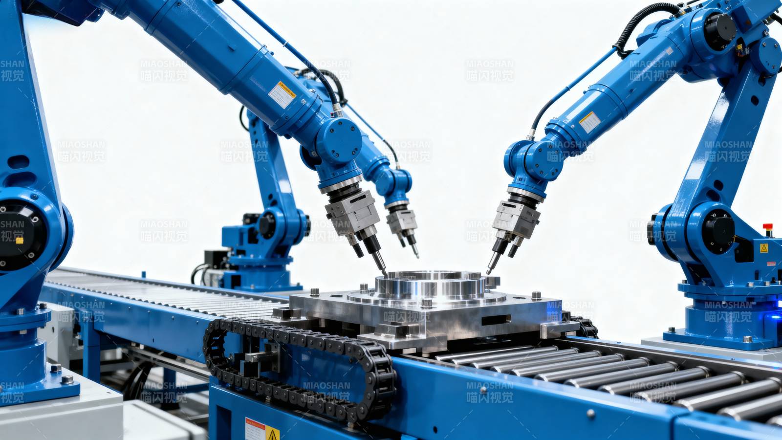 智能机械臂作业图片