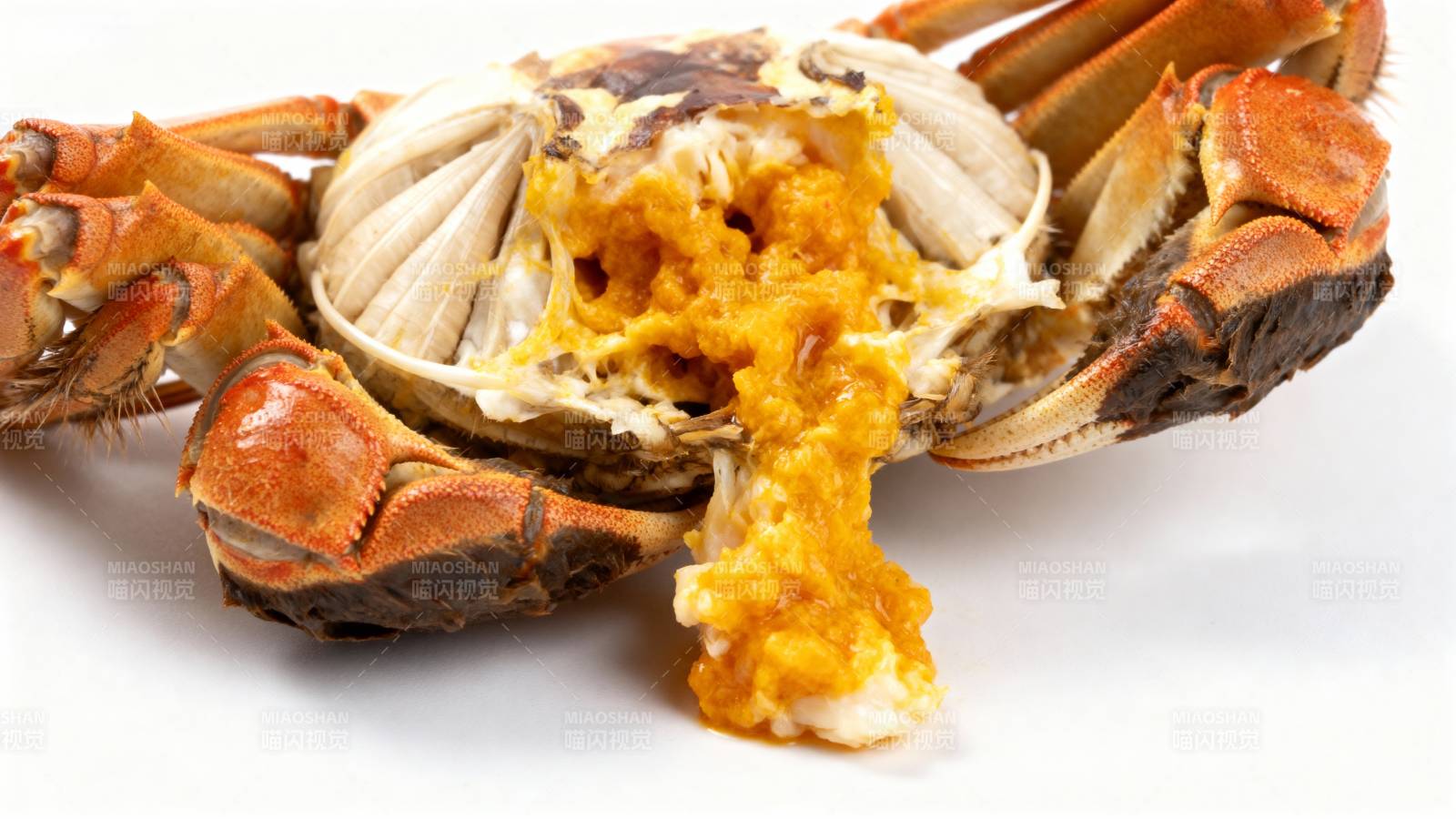 蟹黄饱满诱人图片