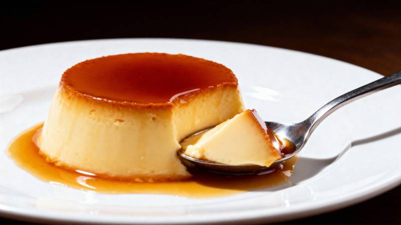 焦糖布丁 香甜诱人图片