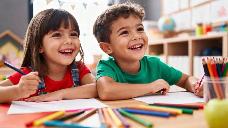 童趣绘画时光图片