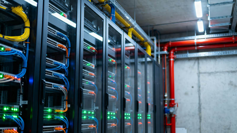 数据中心机房图片