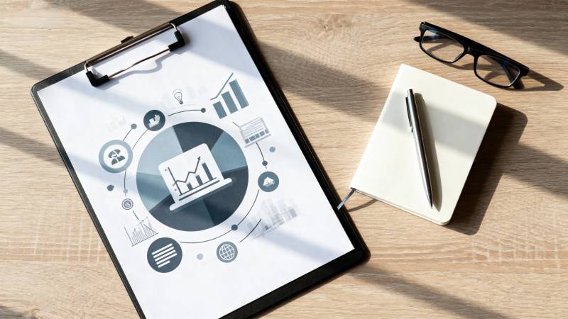 数据分析工作场景图片