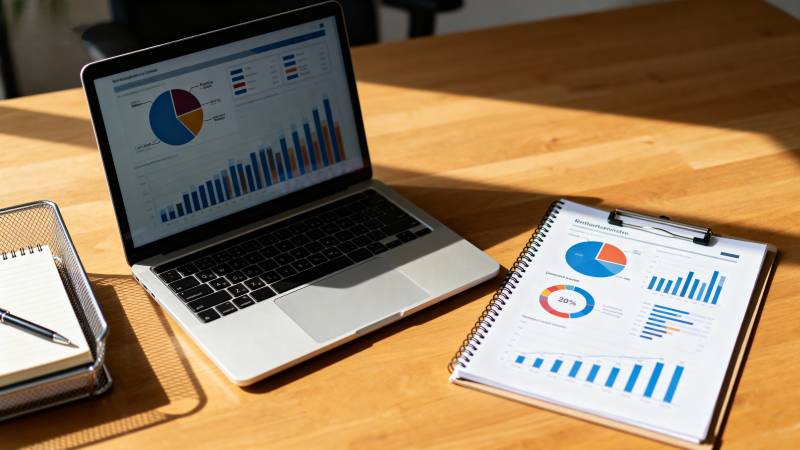 数据分析工作场景图片