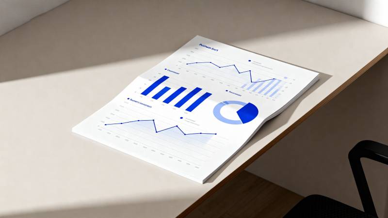 数据图表分析报告图片