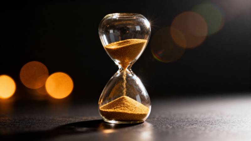 沙漏时光流逝图片