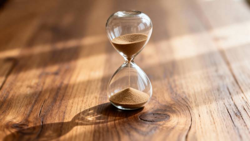 沙漏时光流逝图片