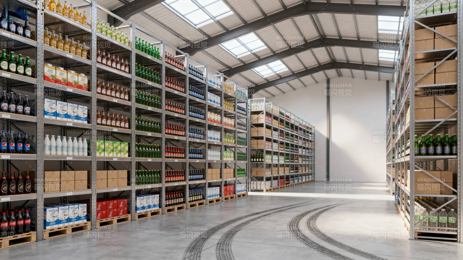 现代化仓储中心图片