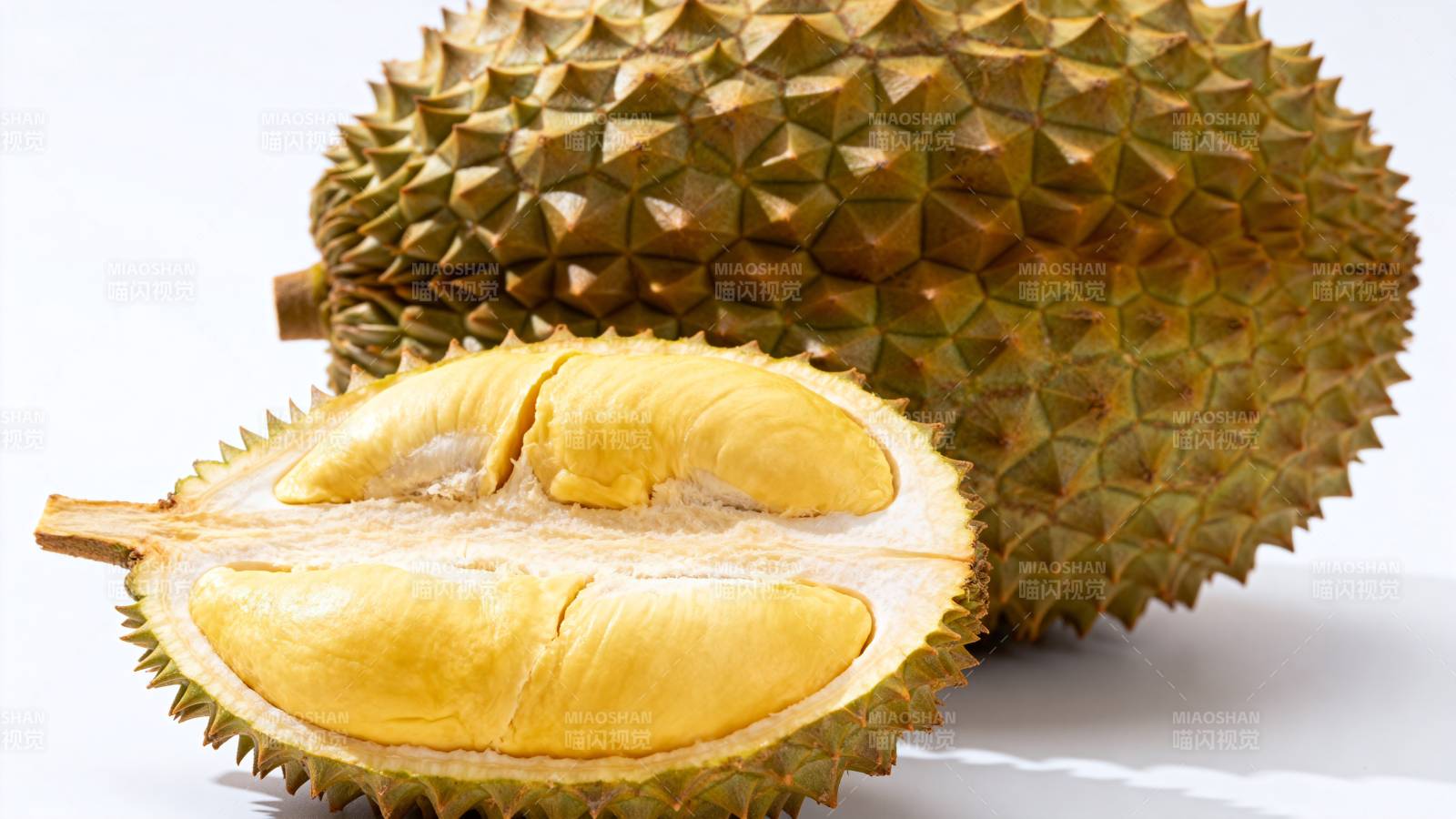 榴莲果肉饱满图片