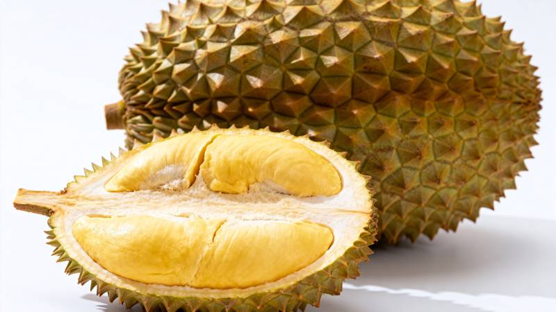榴莲果肉饱满图片