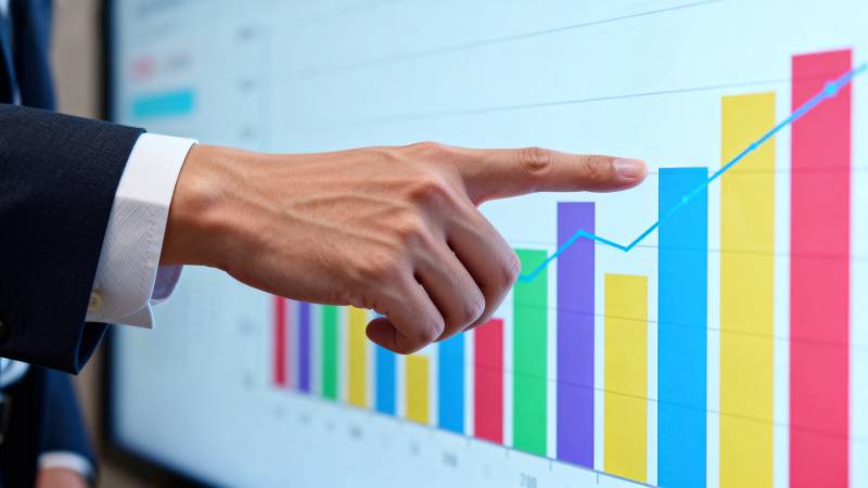 数据增长趋势分析图片