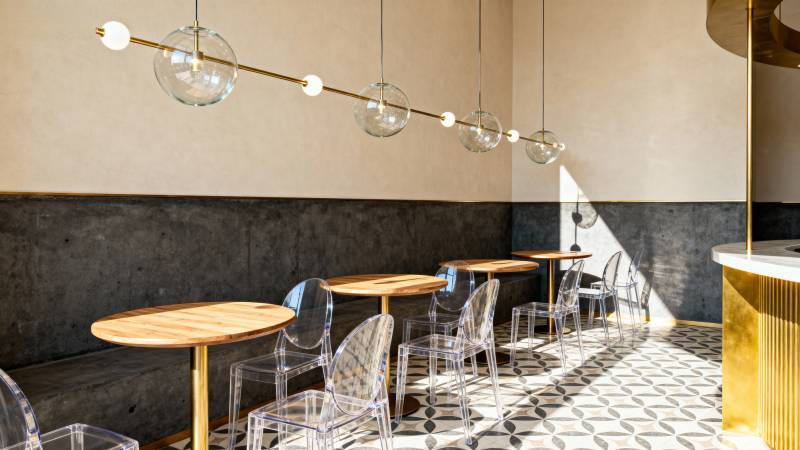 现代简约咖啡厅图片