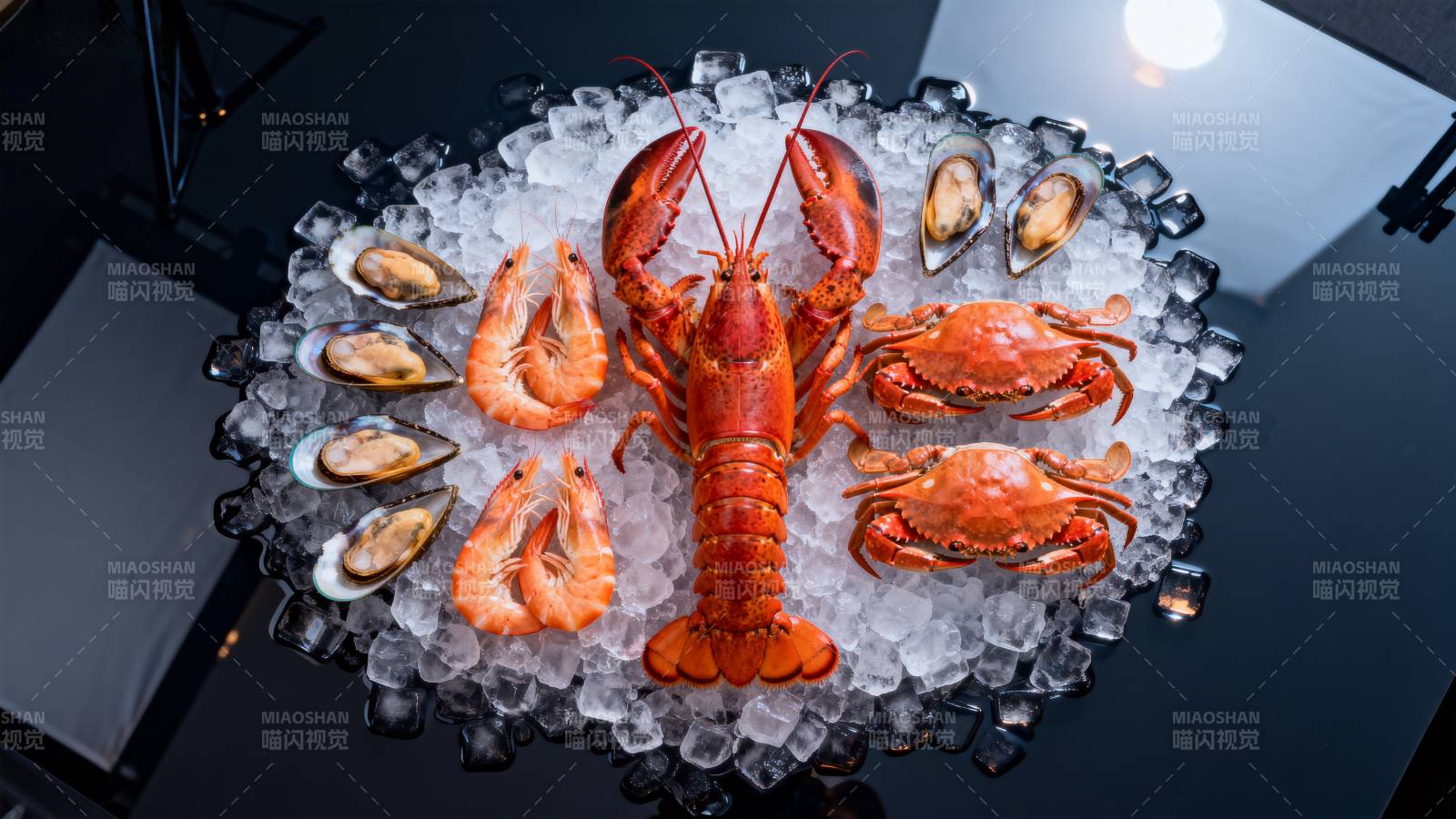 冰镇海鲜盛宴图片