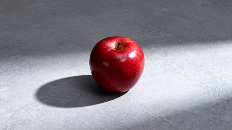 红苹果静影图片