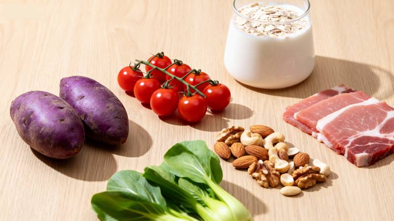 健康食材组合图片