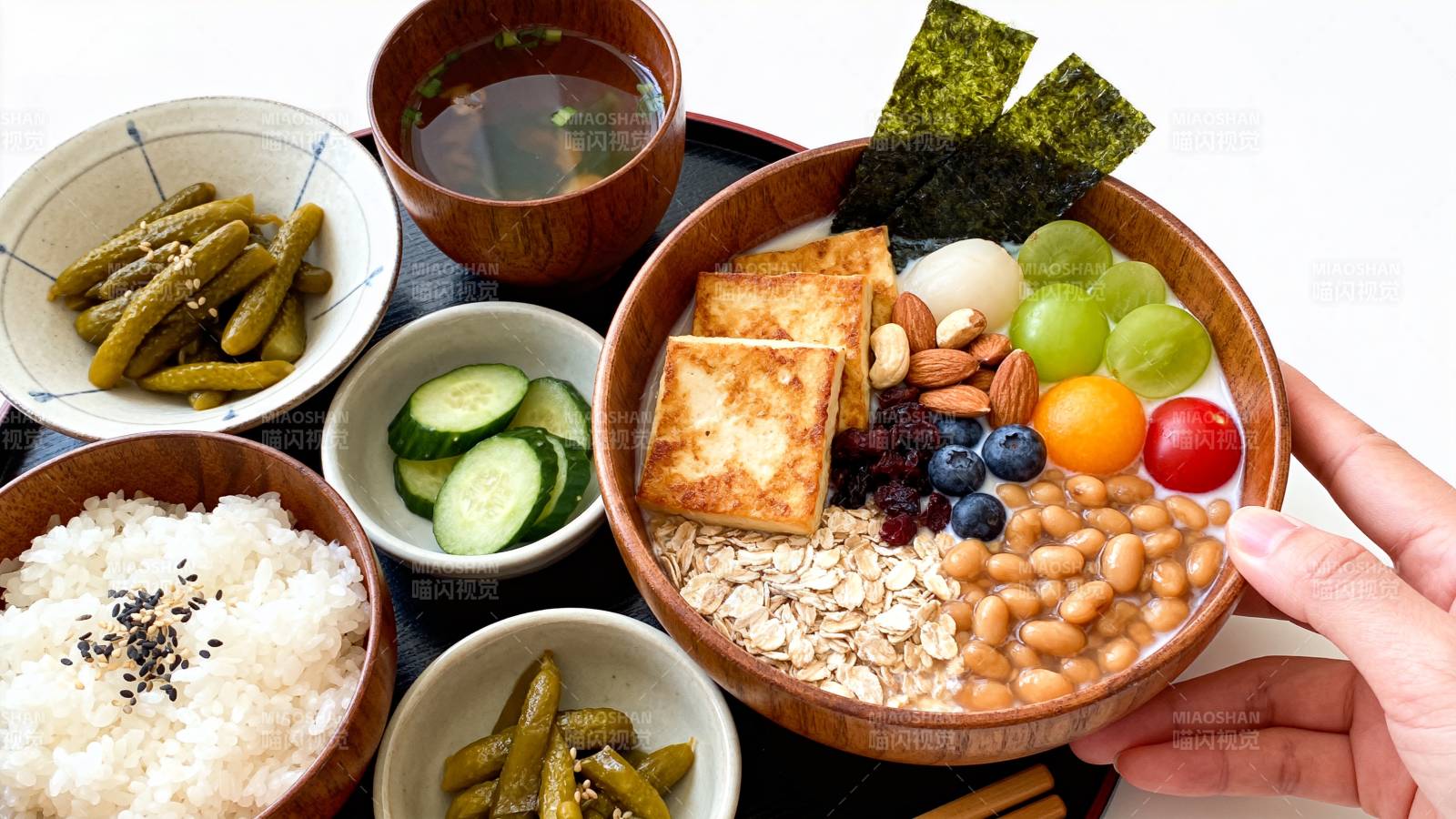 日式便当美食图片