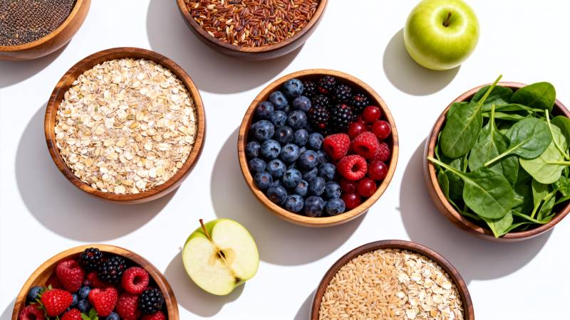 健康食材拼盘图片