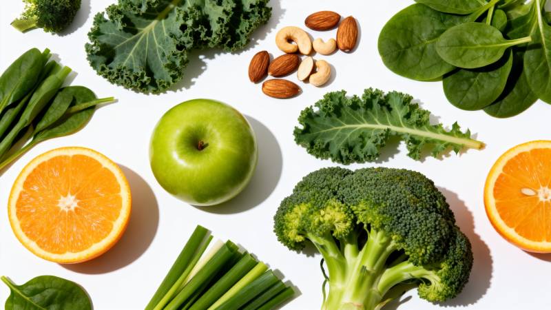 新鲜蔬果拼盘图片