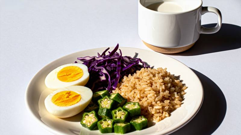 健康轻食餐盘图片