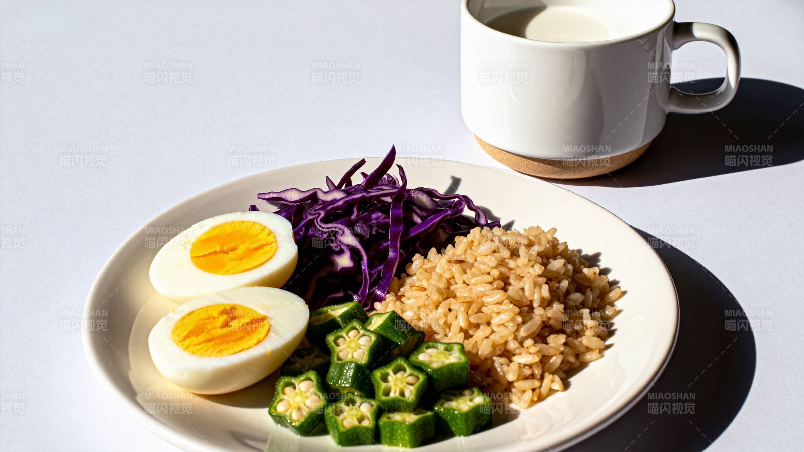 健康轻食餐盘图片