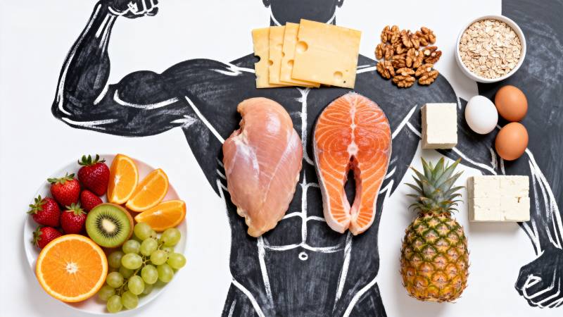 健身饮食搭配图片