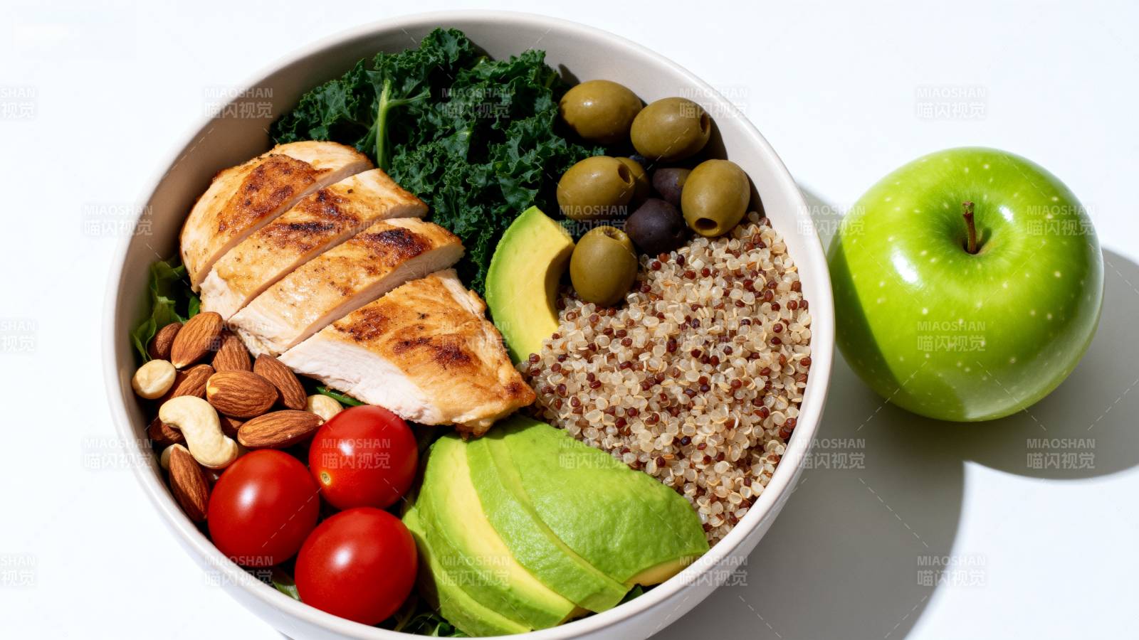 健康轻食碗图片