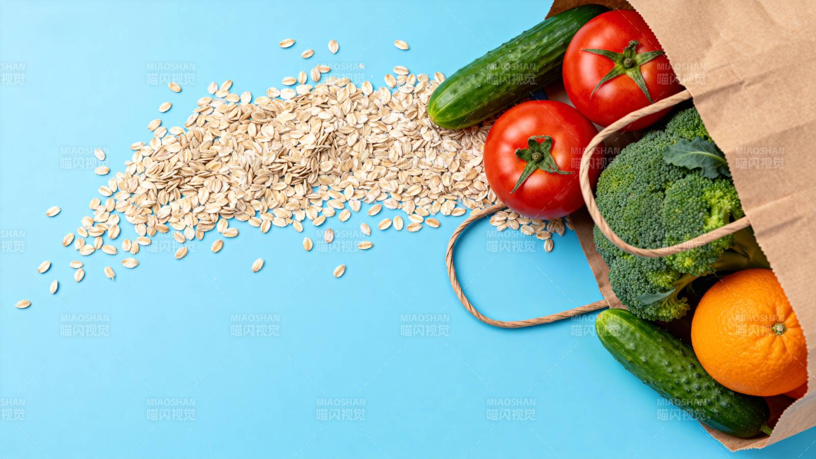 健康食材袋装展示图片