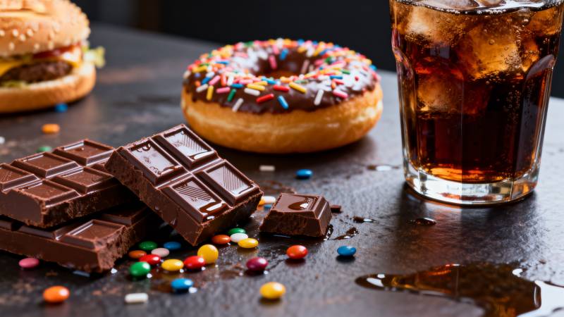 甜食与冷饮的诱惑图片