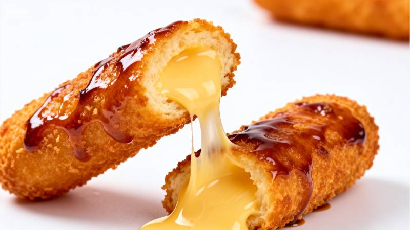 芝士拉丝炸物图片