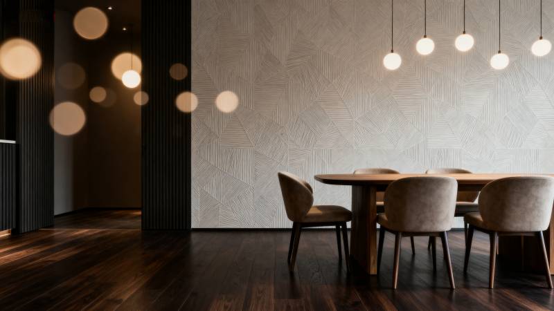 现代简约餐厅设计图片