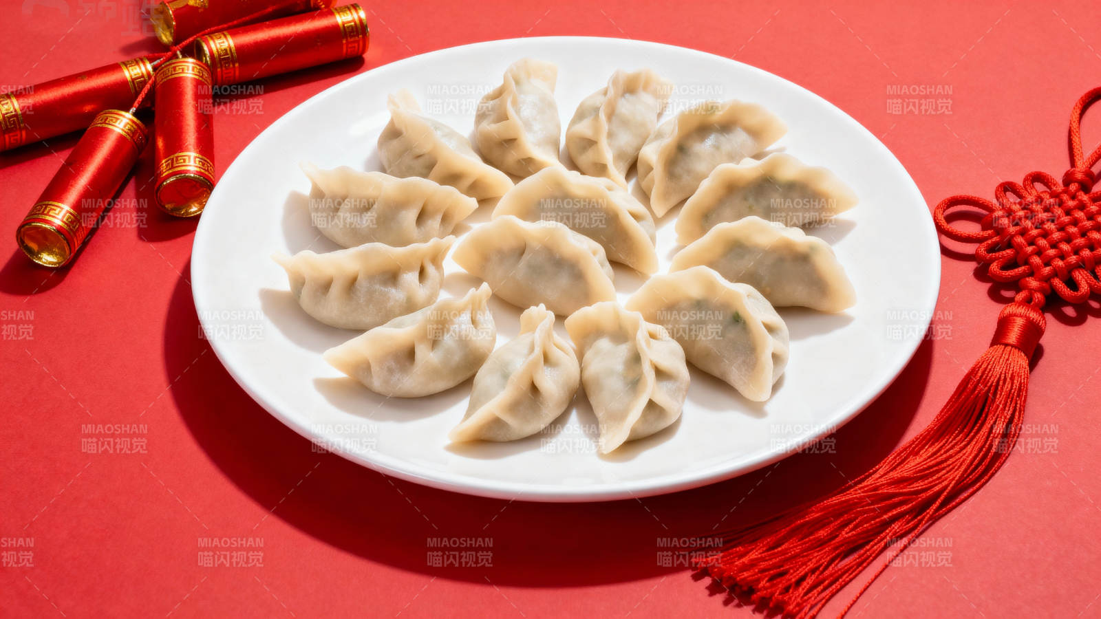 饺子迎春 喜庆团圆图片