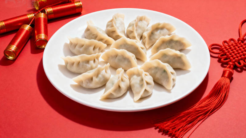 饺子迎春 喜庆团圆图片