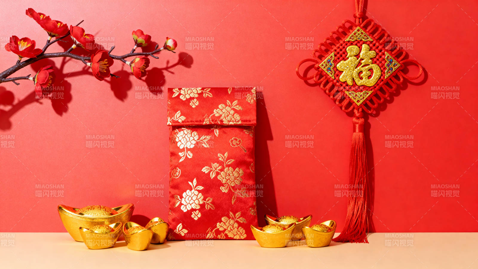 新春福袋金元宝图片