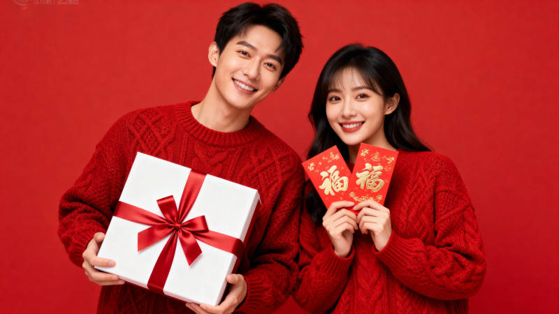 新年喜庆送祝福图片